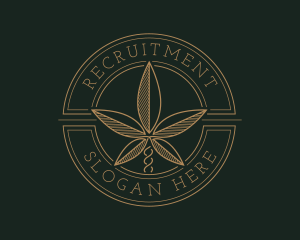 Marijuana Hemp Weed Logo
