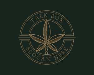 Weed - Marijuana Hemp Weed logo design