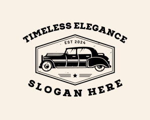 Classic - Classic Car Transportation logo design