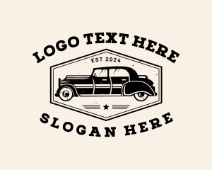 Classic Car Transportation Logo