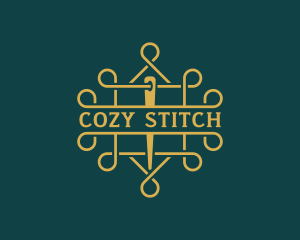 Tailor Stitching Dressmaker logo design