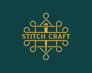 Tailor Stitching Dressmaker logo design