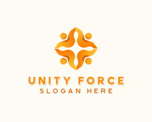 Alliance - People Cooperative Unity logo design