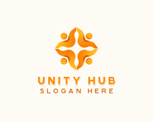 People Cooperative Unity logo design