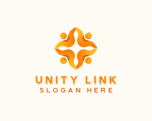 People Cooperative Unity logo design