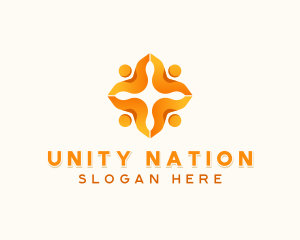 People Cooperative Unity logo design