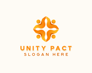 People Cooperative Unity logo design