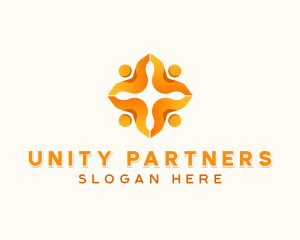 Cooperative - People Cooperative Unity logo design
