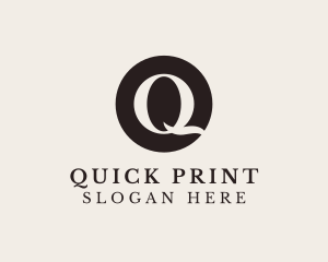 Professional Creative Studio Letter Q logo design