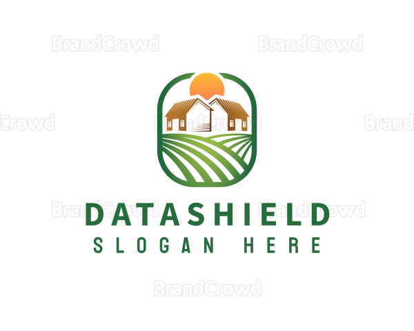 House Lawn Garden Logo