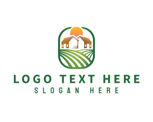 Property Developer - House Lawn Garden logo design