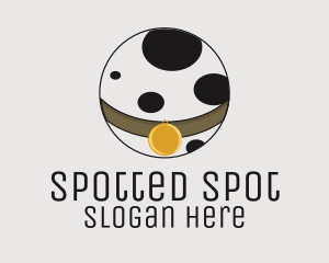 Dalmatian - Pet Collar Veterinary logo design