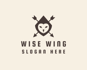 Owl Hunter Arrow logo design