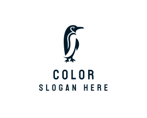 Penguin Animal Bird Logo