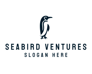 Penguin Animal Bird logo design