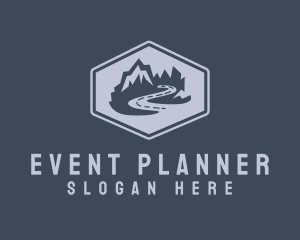 Scenery - Mountain Travel Adventure logo design