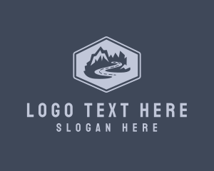 Tour - Mountain Travel Adventure logo design