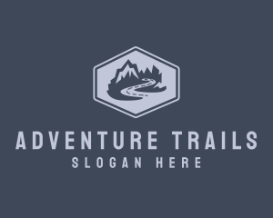 Mountain Travel Adventure logo design