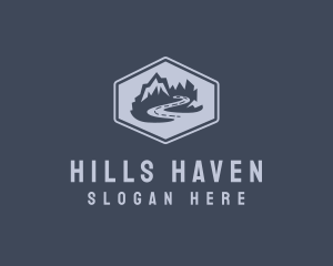 Mountain Travel Adventure logo design