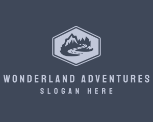 Mountain Travel Adventure logo design