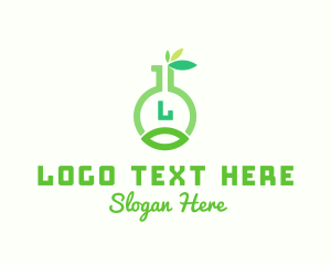 Lab - Eco Natural Organic Laboratory logo design