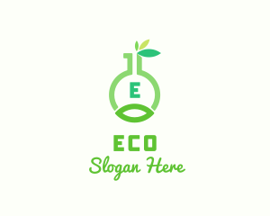 Eco Natural Organic Laboratory  logo design