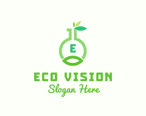 Eco Natural Organic Laboratory  logo design