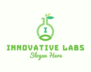 Eco Natural Organic Laboratory  logo design