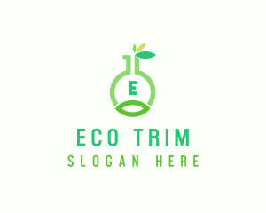 Eco Natural Organic Laboratory  logo design