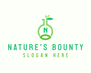 Eco Natural Organic Laboratory  logo design