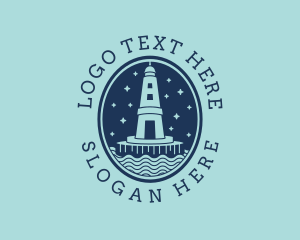 Beacon - Lighthouse Tower Beacon logo design