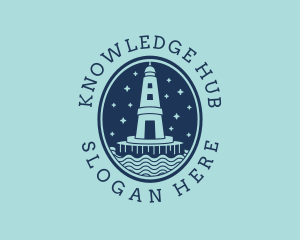 Lighthouse Tower Beacon Logo