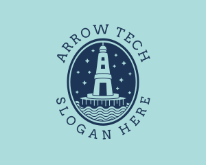 Lighthouse Tower Beacon logo design