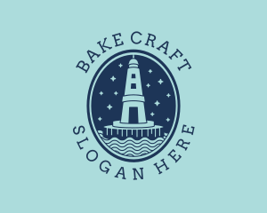 Lighthouse Tower Beacon logo design