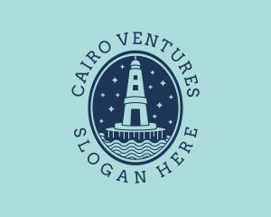 Lighthouse Tower Beacon logo design