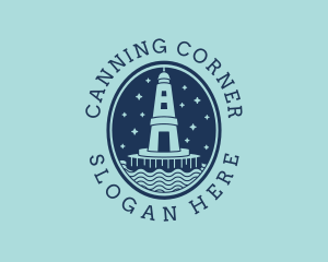 Lighthouse Tower Beacon logo design