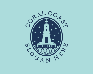 Lighthouse Tower Beacon logo design