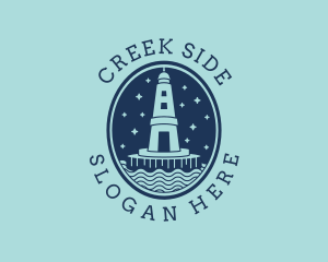 Lighthouse Tower Beacon logo design