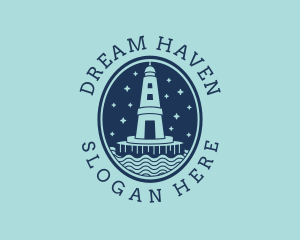 Lighthouse Tower Beacon logo design