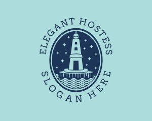 Lighthouse Tower Beacon logo design