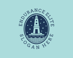 Lighthouse Tower Beacon logo design