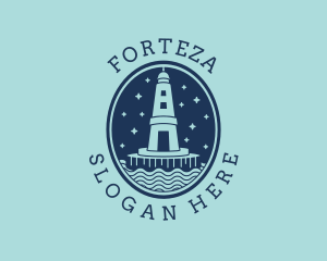 Lighthouse Tower Beacon logo design