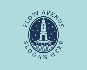 Lighthouse Tower Beacon logo design