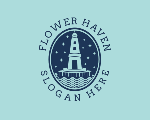 Lighthouse Tower Beacon logo design