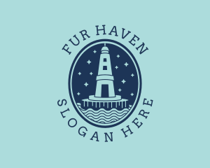 Lighthouse Tower Beacon logo design