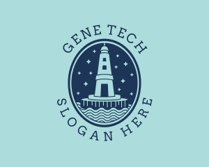 Lighthouse Tower Beacon logo design