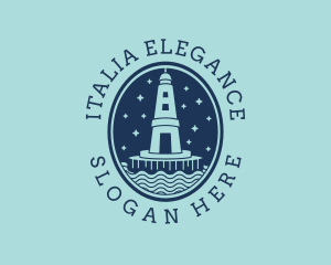 Lighthouse Tower Beacon logo design