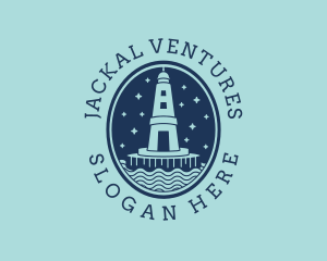 Lighthouse Tower Beacon logo design