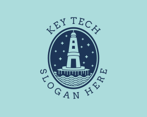 Lighthouse Tower Beacon logo design