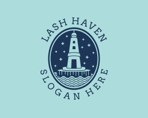 Lighthouse Tower Beacon logo design